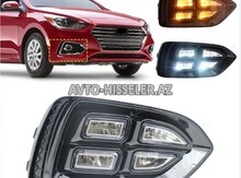 Hyundai Accent 2018-2020 LED duman farası